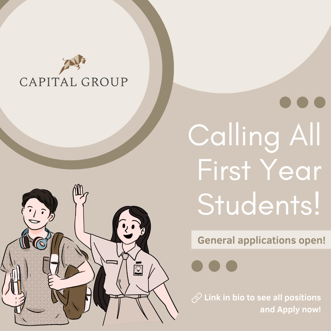 Student club first year hiring post