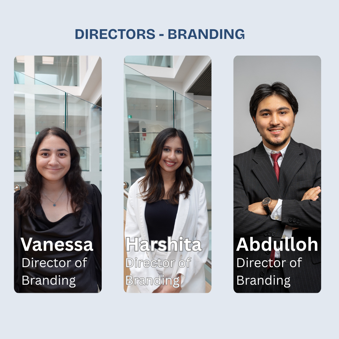 Student club directors branding post